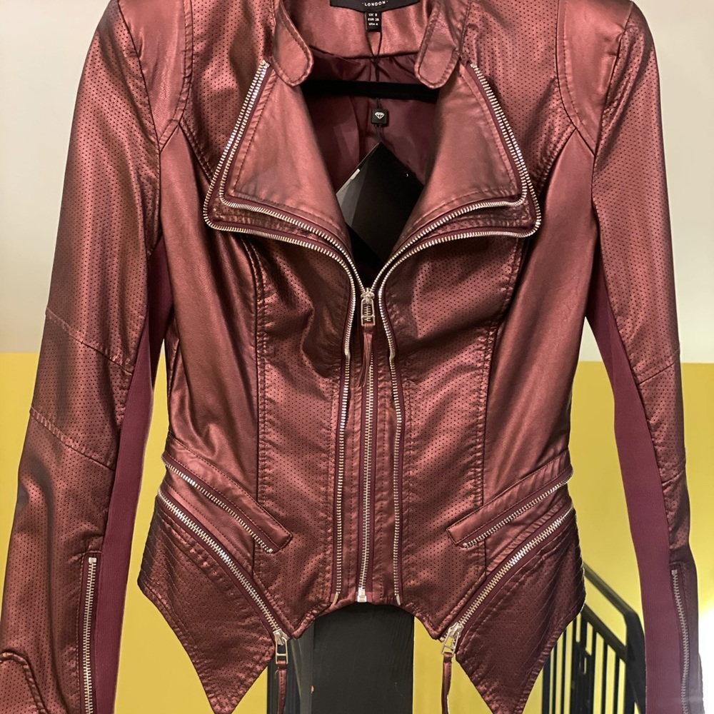 Forever unique faux leather Jacket